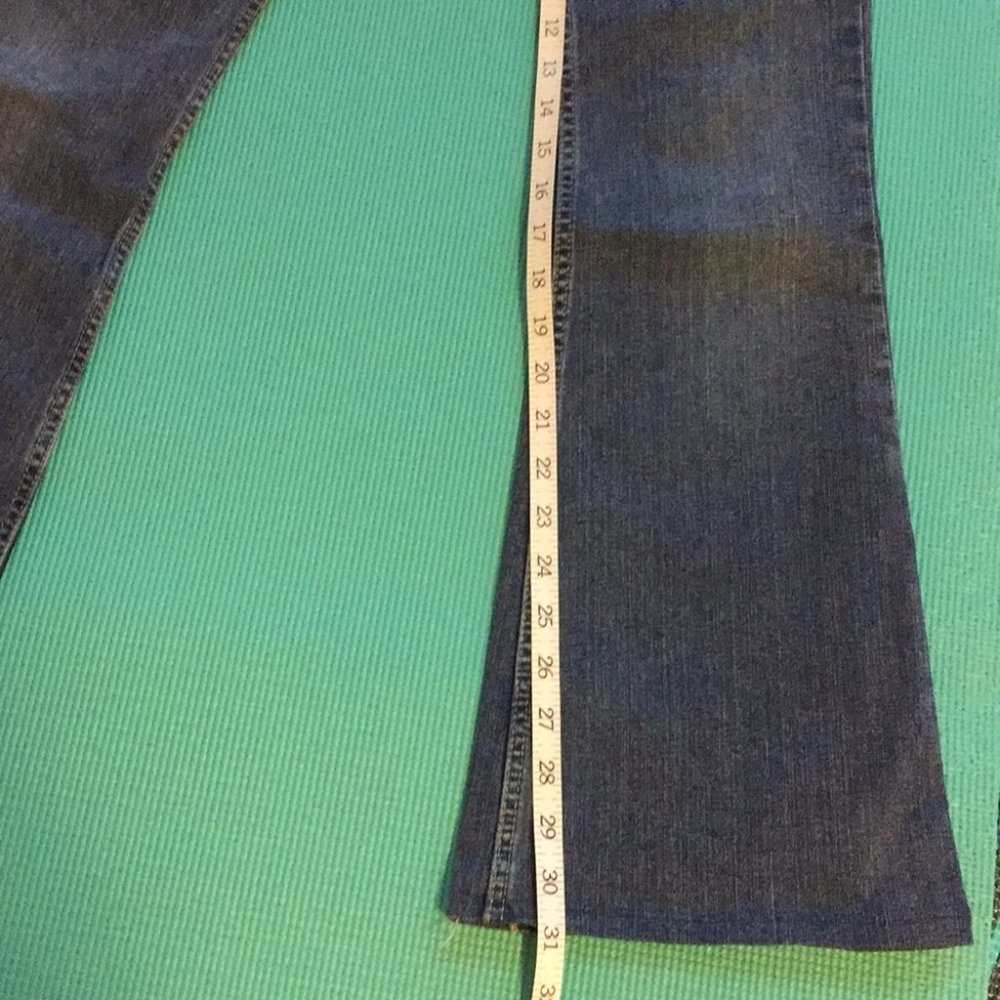 Express Pants Jeans Bootcut Barely Boot Size 2 - image 5
